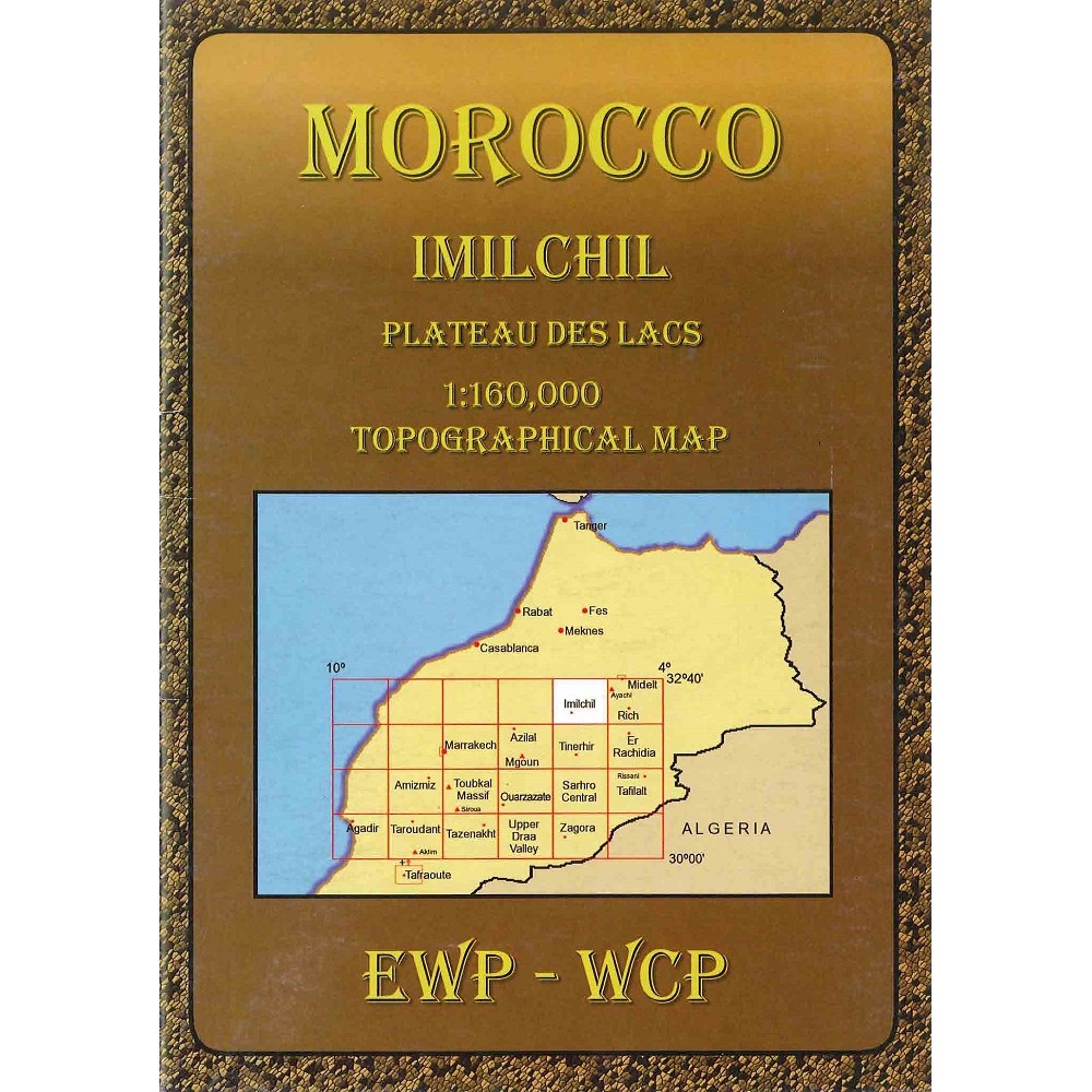 Imilchil Plateau des Lacs EWP 1:160 000 (Morocco)